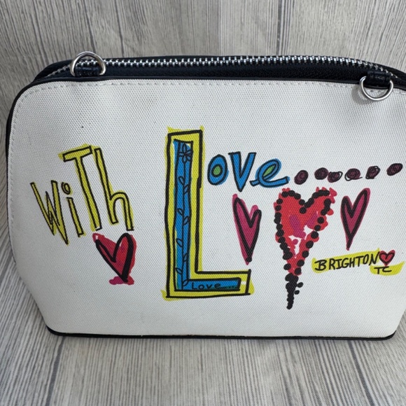 Brighton Colorful Love and Heart Crossbody Bag - Picture 6 of 6